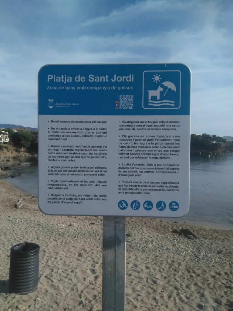 Playa de Sant Jordi playa para perros4